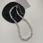 Lunar Edge 2-Piece Necklace Set